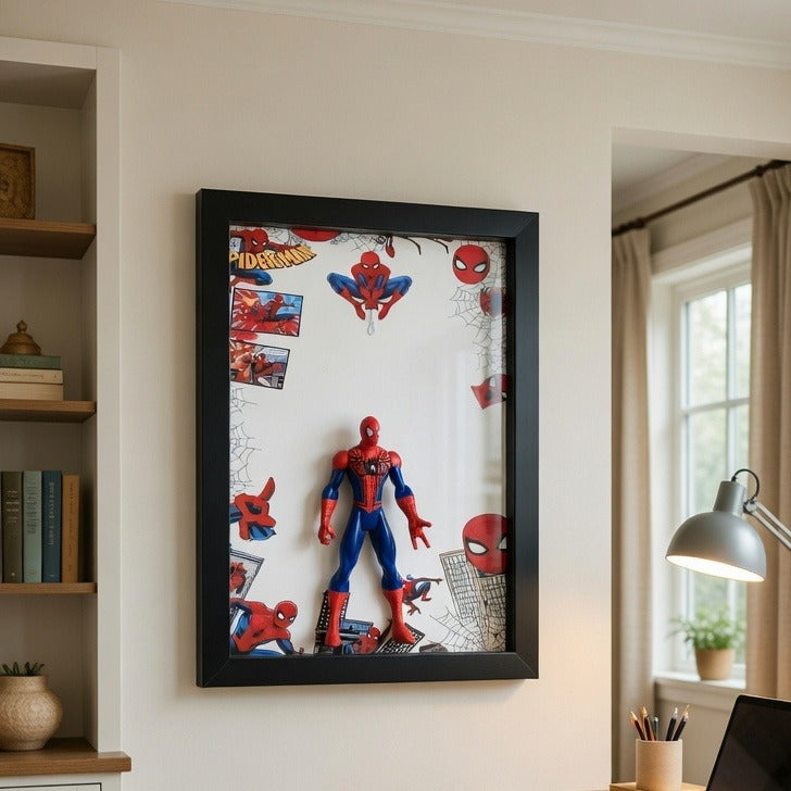 Spiderman Action Figure Frame